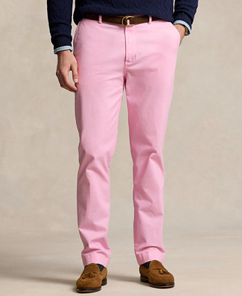 Мужские прямые брюки чинос стрейч для больших и высоких стрейч Polo Ralph Lauren