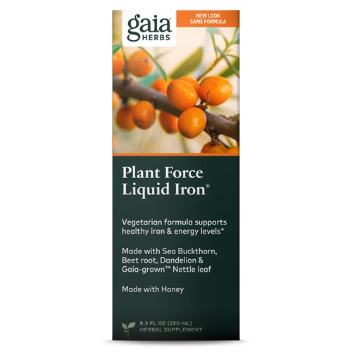Жидкое железо PlantForce - 251 мл - Gaia Herbs Gaia Herbs