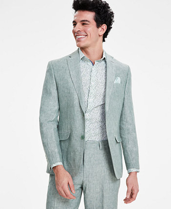 Мужские льняные пиджаки приталенного кроя, созданные для Macy's Bar III