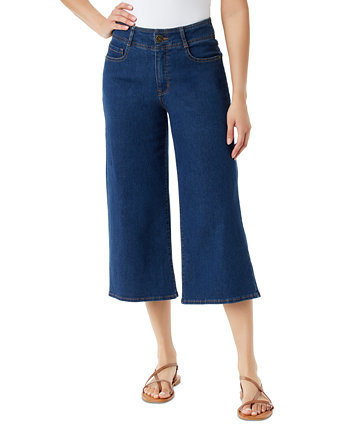 Женские укороченные джинсы-кюлоты с эффектом живота Gloria Vanderbilt