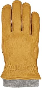 Hestra Men’s Malte Leather, Insulated Gloves for Cold Weather Hestra