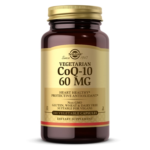 CoQ-10 - 60 мг - 180 растительных капсул - Solgar Solgar