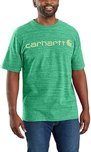 Мужской Лонгслив Carhartt Loose Fit Heavyweight с Логотипом Carhartt