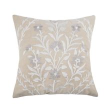 Levtex Home Eyelet Embroidered Floral Throw Pillow Levtex