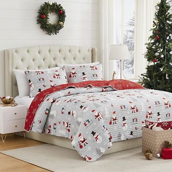 Avanti Ho Ho Ho Quilt Set with Shams Avanti