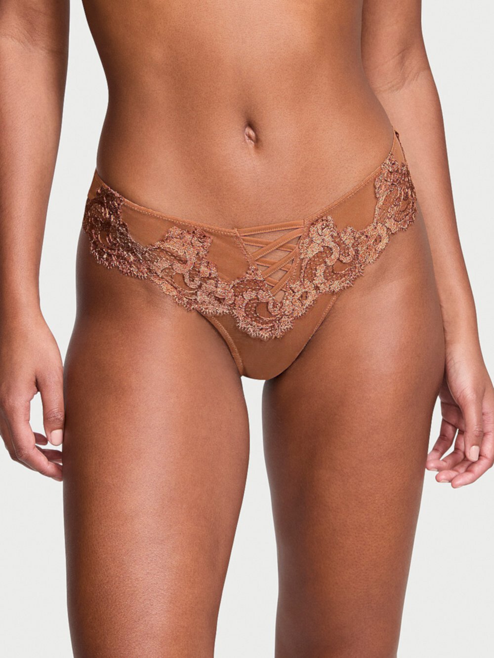 Boho Floral Embroidery Brazilian Panty Dream Angels