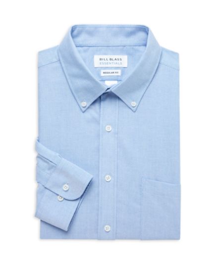 Оксфордская рубашка стандартного кроя Essentials Bill Blass