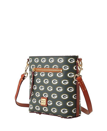 Женская маленькая фирменная сумка через плечо Green Bay Packers на молнии Dooney & Bourke