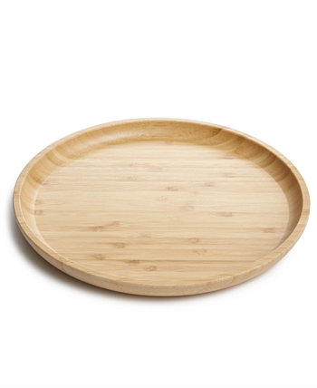 Обеденная тарелка из бамбука, созданная для Macy's Oake