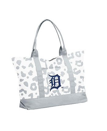 Женская сумка-тоут с леопардовым узором Detroit Tigers Logo Brand