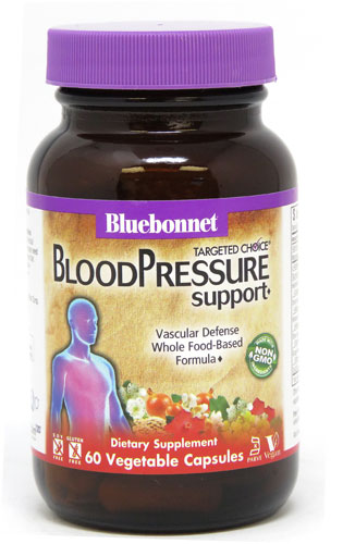 Bluebonnet Nutrition Targeted Choice® Поддержка артериального давления -- 60 растительных капсул Bluebonnet Nutrition