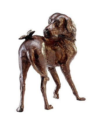 Скульптура собаки и бабочки Cyan Design