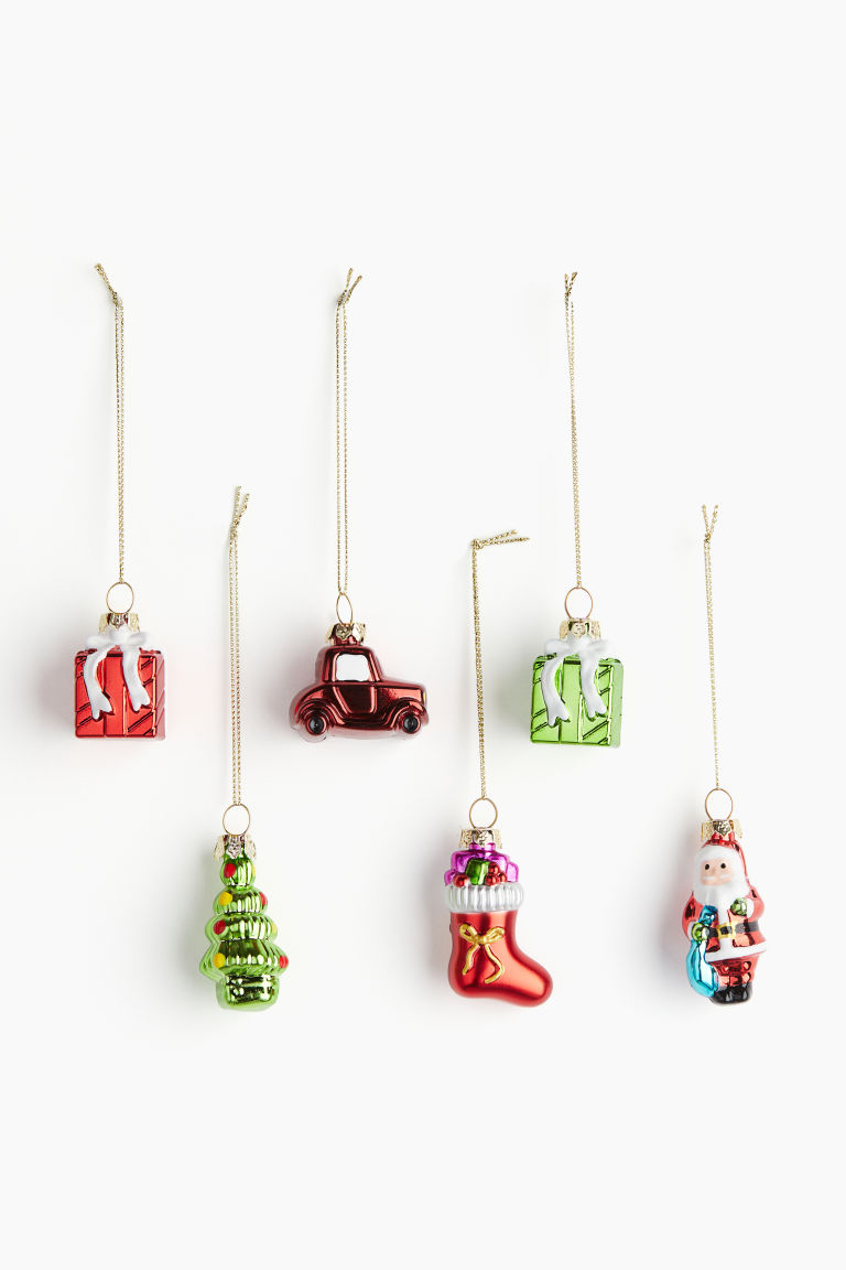 6-pack Christmas Ornaments H&M