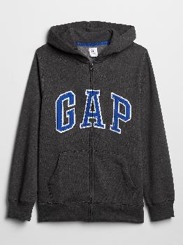 Худи на молнии с логотипом Kids Gap Gap Factory