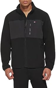 Tommy Hilfiger Men's Polar Fleece Zip Front Jacket Tommy Hilfiger