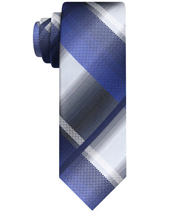 Мужской клетчатый галстук с затененными завитками Van Heusen