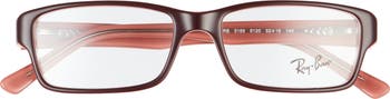 52 мм прямоугольные оптические очки Ray-Ban