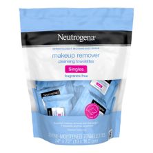 Neutrogena Fragrance Free Makeup Remover Cleansing Towelette Singles - 20 Count Neutrogena