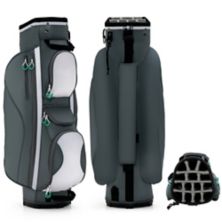 14 Dividers Golf Cart Bag With 7 Zippered Pocket Slickblue