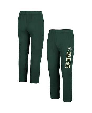 Мужские зеленые флисовые брюки Colorado State Rams Colosseum