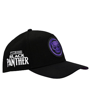 Мужская и женская регулируемая шляпа Black Panther Elite Black BIOWORLD
