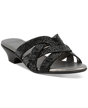 Enny Embellished Slide Sandals, Created for Macy's Jones New York