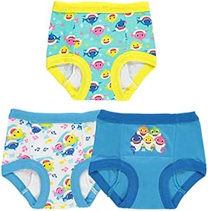 Baby Shark Training Pant Multipacks with Success Tracking Chart & Stickers, Sizes 18m, 2t, 3t, 4t Baby Shark