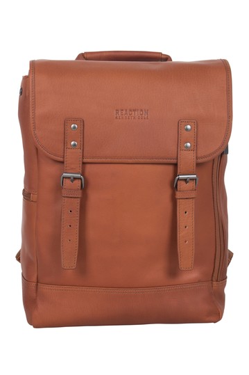 kenneth cole colombian leather backpack