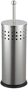 Brushed Metal Toilet Plunger & Holder, By Home Basics | Bathroom Apartment Essentials | Toilet Plunger Hideaway | Bathroom Plunger, Toilet Plungers For Bathroom Home Basics