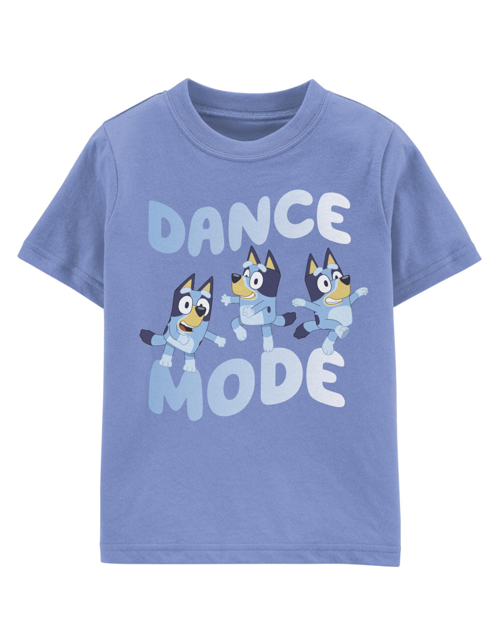 Голубая футболка Dance Mode для малышей Carter's