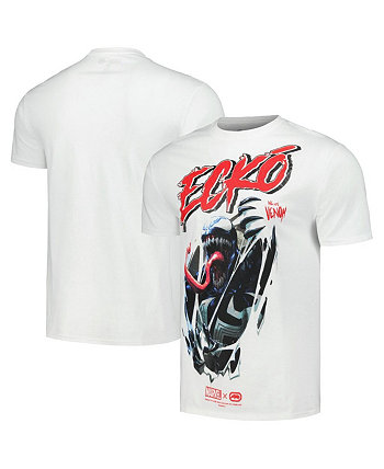 Мужская и женская футболка Unlimited White Venom Vengeance Ecko Unltd