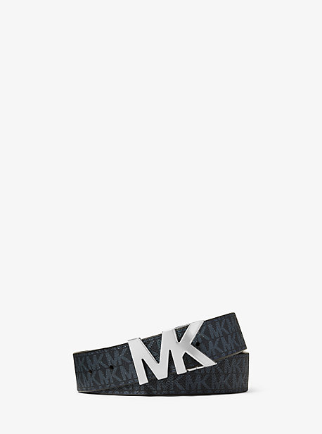 Двусторонний ремень с пряжкой с логотипом Michael Kors