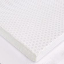 Sleep Philosophy 3-Inch Gel Memory Foam Mattress Topper with Cooling Cover Sleep Philosophy