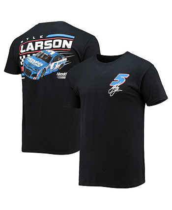 Мужская черная футболка Kyle Larson Spoiler Car Hendrick Motorsports Team Collection
