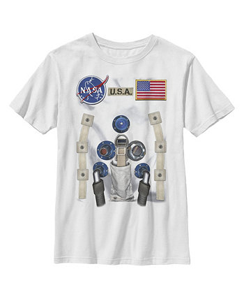 Boy's U.S.A. Astronaut Suit Costume  Child T-Shirt NASA