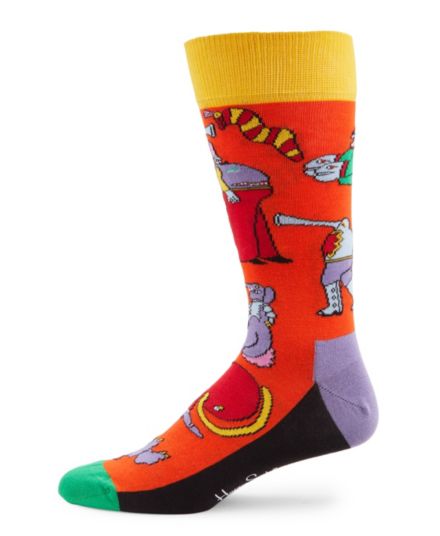 Носки Битлз с монстрами Happy Socks