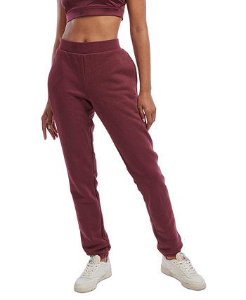 Женские спортивные штаны для бега без застежки из флиса Lux со средней посадкой Reebok
