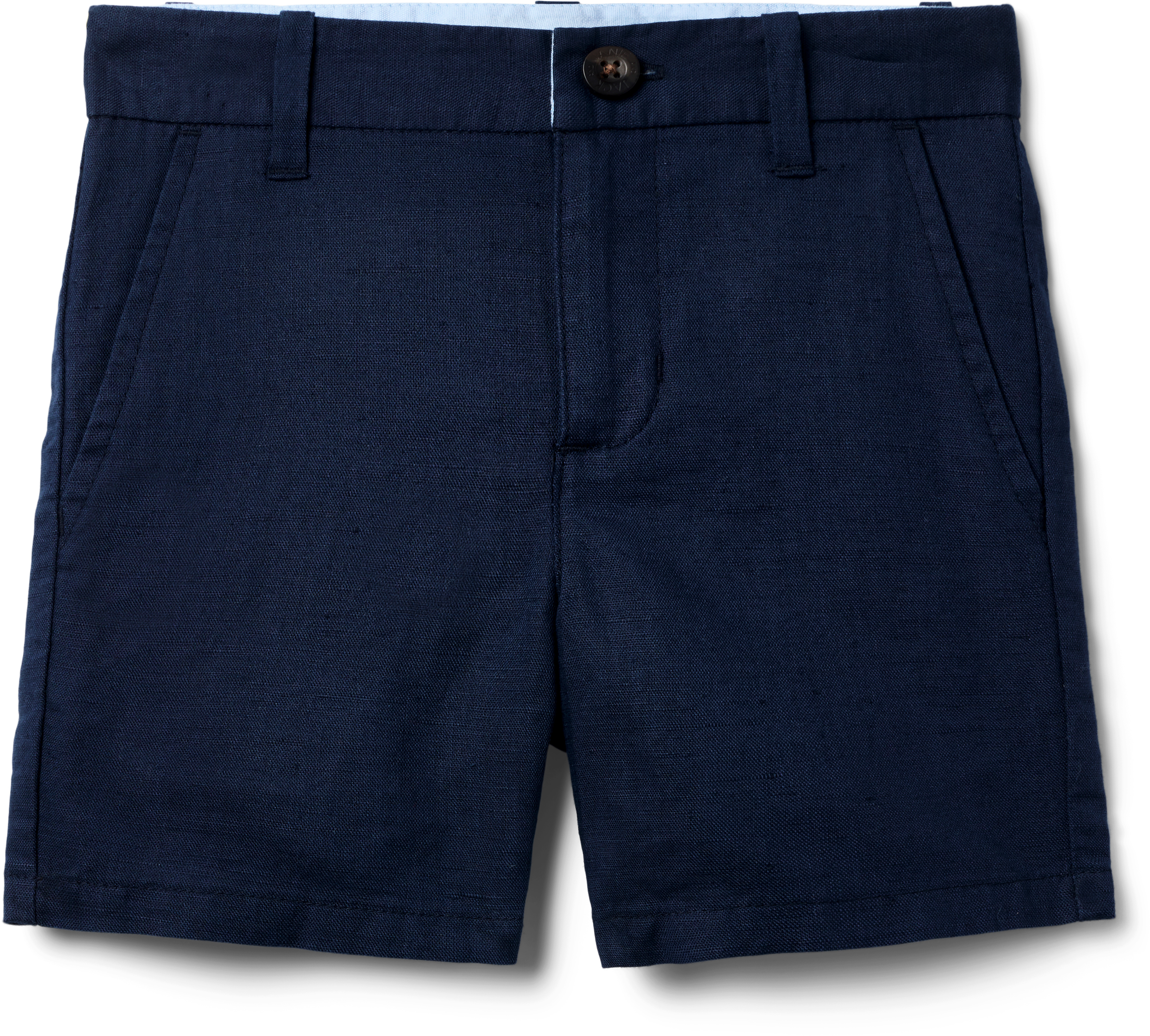 Linen Flat Front Shorts (Toddler/Little Kid/Big Kid) Janie and Jack