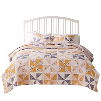 Greenland Home Fashions Pinwheel and Posey Bedspread Set Greenland Home Fashions