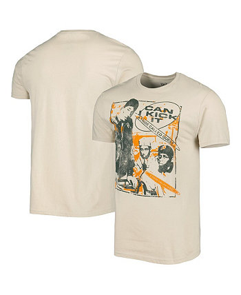 Мужская и женская футболка натурального цвета с рисунком A Tribe Called Quest Philcos