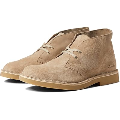 Кожаные ботинки Clarks Desert Boot Evo с амортизационной стелькой OrthoLite и минималистичным дизайном Clarks