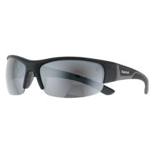 Мужские зеркальные и поляризованные спортивные солнцезащитные очки Timberland с полуободком Timberland