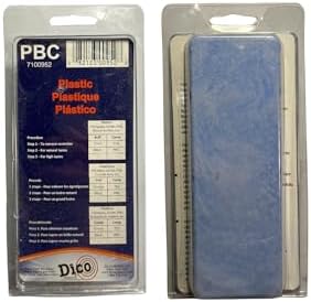 Dico Plastic Buffing Compound, Blue, Brick Dico