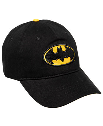 Мужская регулируемая бейсболка DC Comics Batman с низким профилем неструктурированная шляпа для папы WARNER BROTHERS