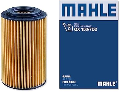 Масляный фильтр OX 153/7D2 ECO, оригинальная конструкция, 1 шт. MAHLE