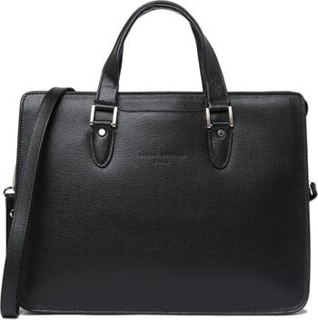 Кожаная сумка-портфель через плечо Maison Heritage