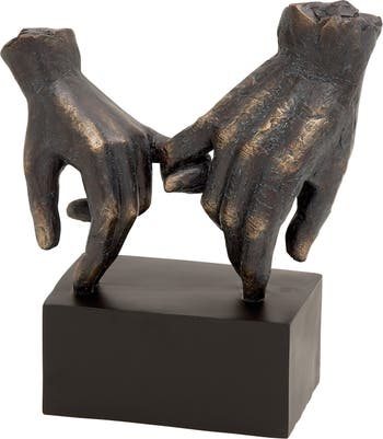 Скульптура из черного полистоуна VIVIAN LUNE HOME