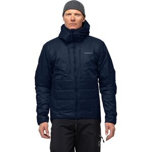 Куртка Norrona Trollveggen Primaloft100 с капюшоном на молнии во всю длину Norrona