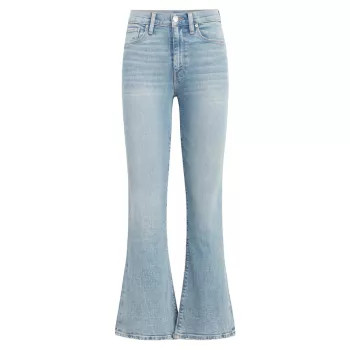 Укороченные джинсы Barbara с высокой посадкой Hudson Jeans