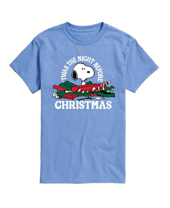 Мужская футболка с коротким рукавом Peanuts Night Before Christmas AIRWAVES